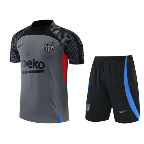 AAA Quality Barcelona 22/23 Dark Grey Training Kit Jerseys